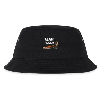 Team Punch Viral Monkey Shirt - Kinder Bucket Hat - Schwarz - Vorne