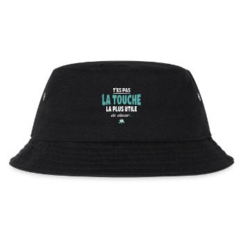 Du bist nicht die nützlichste Taste auf der Tastatur - Kinder Bucket Hat - Schwarz - Vorne