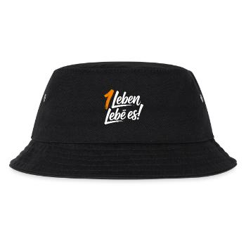 Ein Leben lebe es! - Kinder Bucket Hat - Schwarz - Vorne