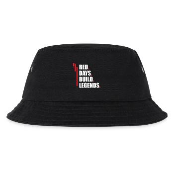 Red days build legends Aktienmarkt Börse Trader - Kinder Bucket Hat - Schwarz - Vorne