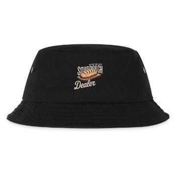 Lokales Logo des Sauerteighändlers - Kinder Bucket Hat - Schwarz - Vorne