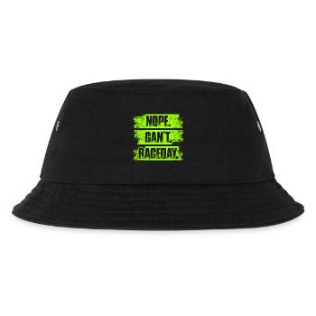 Nope can't raceday Car lover car guy mechanic - Kinder Bucket Hat - Schwarz - Vorne