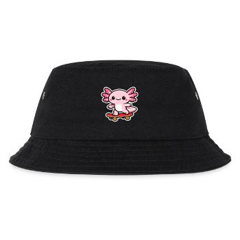 Skateboard Axolotl - Bob Enfant - noir - Devant