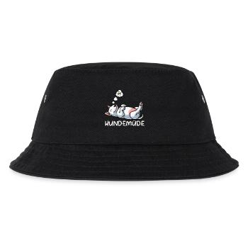 Hundemüde Miniatur Bullterrier Bully Bullterrier - Kinder Bucket Hat - Schwarz - Vorne