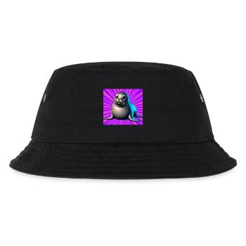 Siegel - Kinder Bucket Hat - Schwarz - Vorne