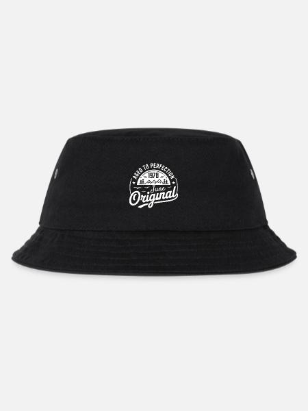 Juni 1978 – Legende der Gipfel und Berge - Kinder Bucket Hat - Schwarz