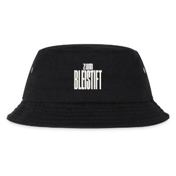 Zum Bleistift - Kinder Bucket Hat - Schwarz - Vorne