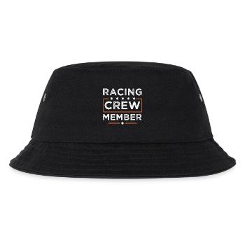 Racing Crew - Kinder Bucket Hat - Schwarz - Vorne