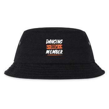Dancing Crew - Kinder Bucket Hat - Schwarz - Vorne