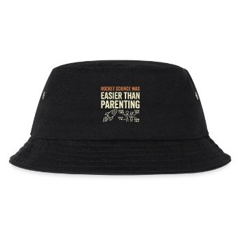 Space Dad Galaxy Dad Best Dad In The Galaxy - Kids’ Bucket Hat - black - Front