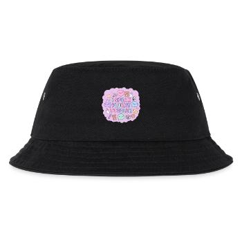 Ich spreche fließend Kleinkind - Kinder Bucket Hat - Schwarz - Vorne
