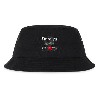 Antalya Turkey Streetwear Travel Souvenir - Kids’ Bucket Hat - black - Front