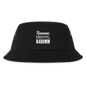 Rabimmel Rabammel Rabumm Shirt - Kids’ Bucket Hat - black - Front