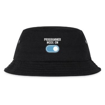 Programmierer – Coding Entwickler & Informatiker - Kinder Bucket Hat - Schwarz - Vorne