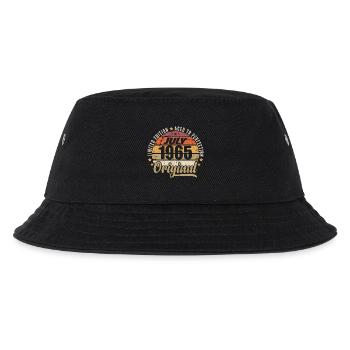Mythischer Geburtstag 1965 Vintage-Geschenk 1965 - Kinder Bucket Hat - Schwarz - Vorne