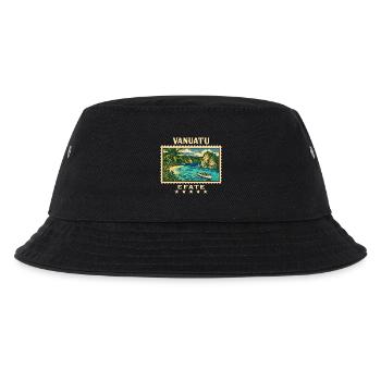 Marque de voyage vintage Vanuatu Efate - Bob Enfant - noir - Devant