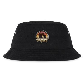 August 1978 Retro Vintage Geburtstag August 1978 - Kinder Bucket Hat - Schwarz - Vorne