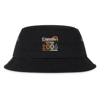 Original 2006 – 20th Anniversary Vintage Retro - Kids’ Bucket Hat - black - Front