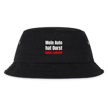 My car is thirsty, no charging time - Kids’ Bucket Hat - black - Front