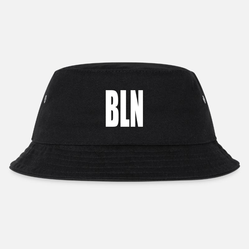 BLN - Kinder Bucket Hat - Schwarz