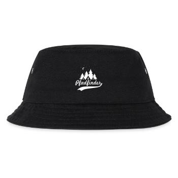 Pfadfinder T-Shirt - Kinder Bucket Hat - Schwarz - Vorne