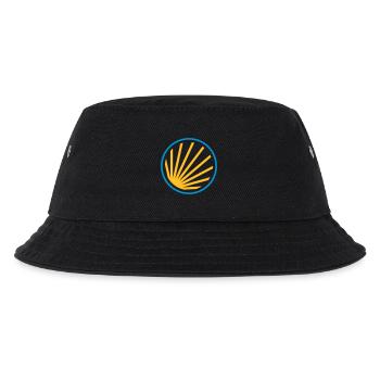 Muschel Symbol - Kinder Bucket Hat - Schwarz - Vorne