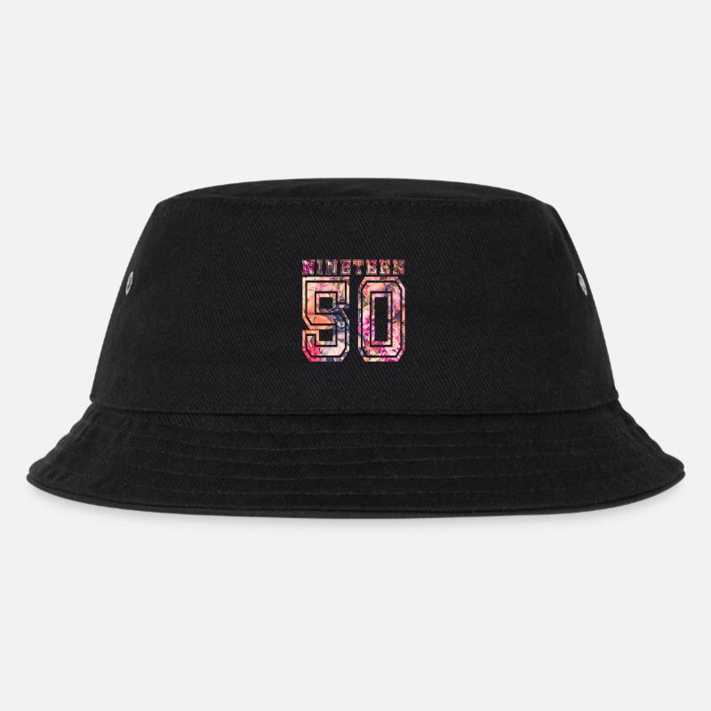 NINETEEN 1950 B - Kids’ Bucket Hat - black