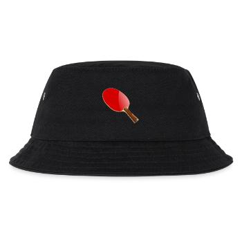 Tischtennisschläger - Kinder Bucket Hat - Schwarz - Vorne