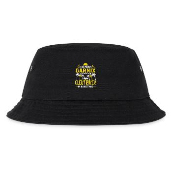 ELEKTRIKER IM RUHESTAND HANDWERK - Kinder Bucket Hat - Schwarz - Vorne