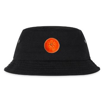 mandarin mandarine veggie gemuese fruits1 - Kinder Bucket Hat - Schwarz - Vorne