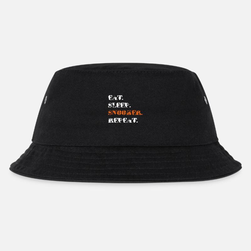 snooker - Kids’ Bucket Hat - black