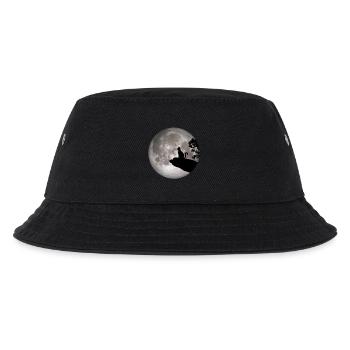Full Moon Cat animal chat hurlante loup-garou - Bob Enfant - noir - Devant