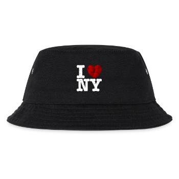 I love New York, t-shirt - coeur d'amour cadeau - Bob Enfant - noir - Devant