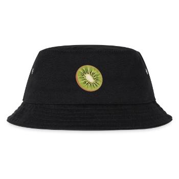 kiwi gesund obst geschenk - Kinder Bucket Hat - Schwarz - Vorne