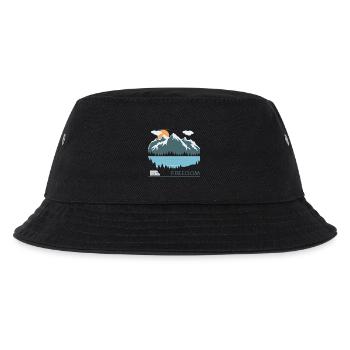 camping - Kids’ Bucket Hat - black - Front