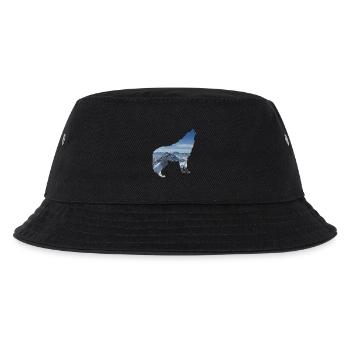 WOLF Motif design anniversaire idée cadeau style - Bob Enfant - noir - Devant