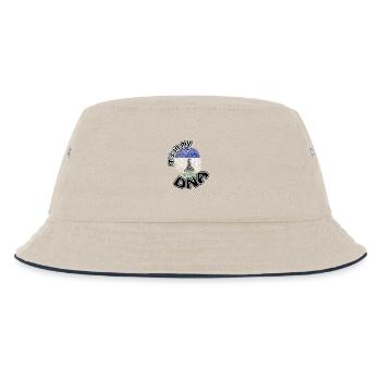 Geschenk Its in my dna dns roots Lesotho - Kinder Bucket Hat - Natur/Navy - Vorne