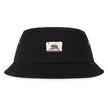 Californie Drapeau Vintage - Bob Enfant - noir - Devant