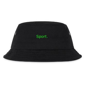Sport - Kinder Bucket Hat - Schwarz - Vorne