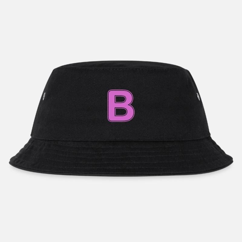 B Lettre Alphabet Nom Épeller Cadeau - Bob Enfant - noir