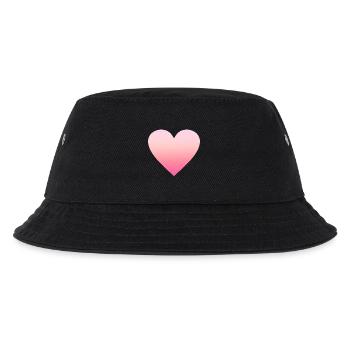 Conception de coeur rose simple simple / symbole - Bob Enfant - noir - Devant