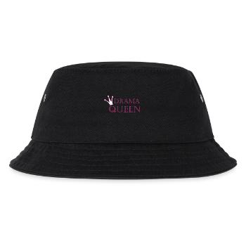 Drama-Queen - Kinder Bucket Hat - Schwarz - Vorne