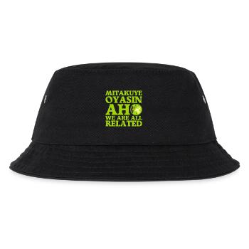 Mitakuye Oyasin - Kinder Bucket Hat - Schwarz - Vorne