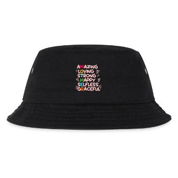 MOTHER - Kids’ Bucket Hat - black - Front
