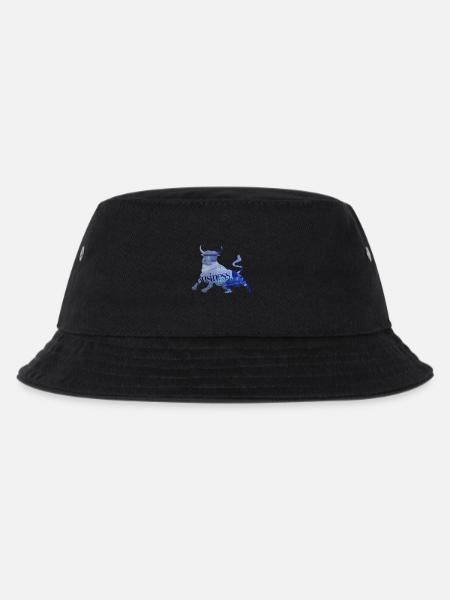 Börse Stier Aktien - Kinder Bucket Hat - Schwarz