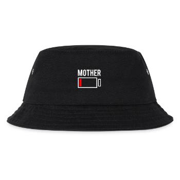 Mutter Mama Muttertag Mami Partnerlook Verlobung - Kinder Bucket Hat - Schwarz - Vorne