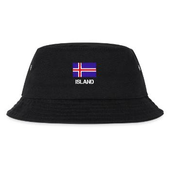 Iceland - Kids’ Bucket Hat - black - Front