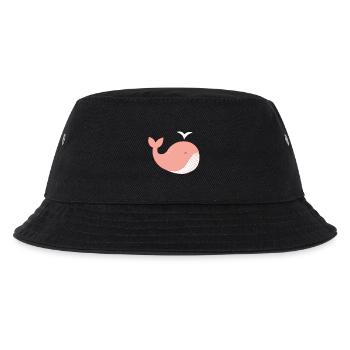 Whale nicht! - Kinder Bucket Hat - Schwarz - Vorne