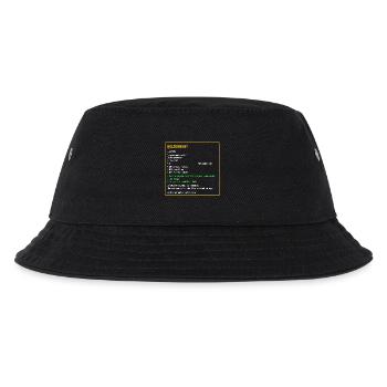 Legendaeres Heldenbaby Legendaer Baby Held PC Zock - Kinder Bucket Hat - Schwarz - Vorne