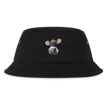 Moo Cow dairy cow - Kids’ Bucket Hat - black - Front